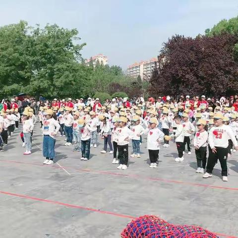 胜利幼儿园运动会圆满结束