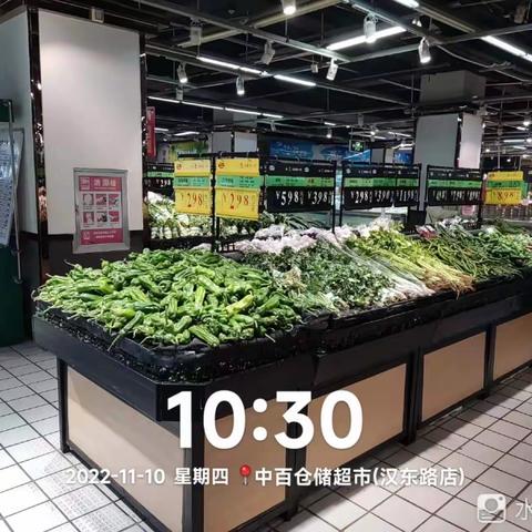 汉东店生鲜第二次开业陈列报告