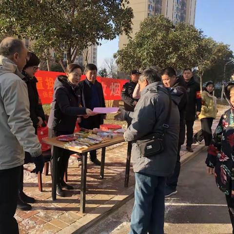 【文明实践在槐荫】“全员齐参与，共筑碧水蓝天”——张庄路街道桃园北社区开展禁放烟花爆竹宣传活动