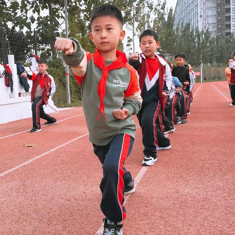 艺心艺意，中华武艺，夫子学校小学部武术校本课