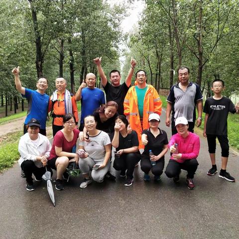 2019.8.10日雨中徒步乐陵大孙生态园