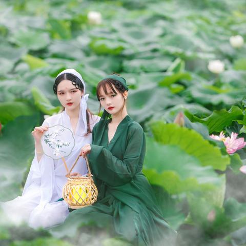 2022.6.18 荷塘古风人像