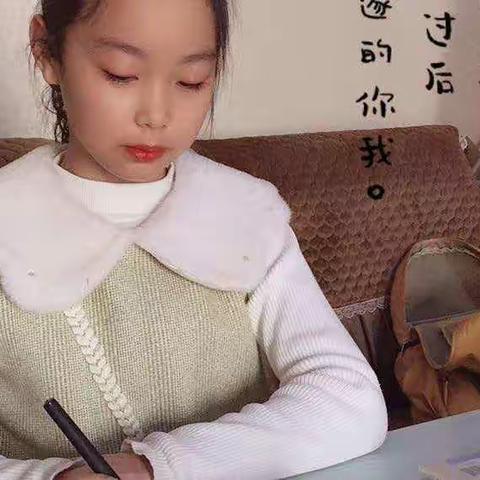 “停课不停学，成长不停歇”---三山小学 三（2）班李妙彤