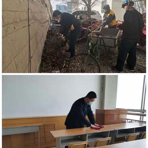 车载设备车间干部职工齐动员，环境卫生焕新颜