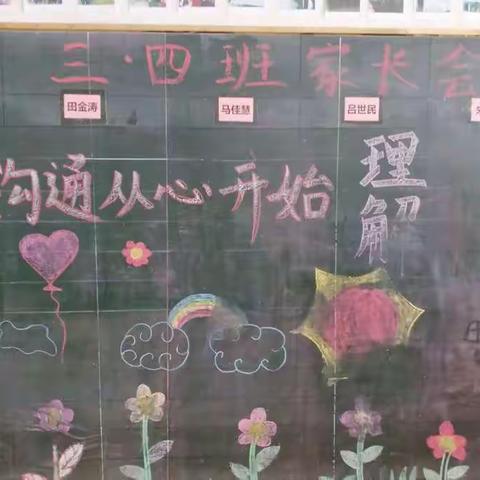 沟通从心开始——三年级四班家长会
