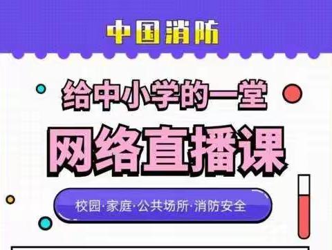 文罗中心小学组织师生开展《应急管理部消防救援局关于组织收看中小学消防公开课》网络直播简报