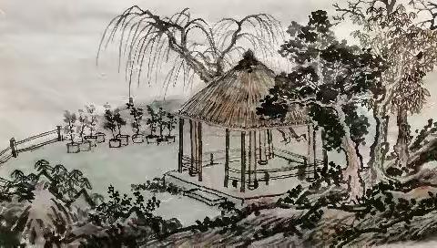 庐山高      向沈周学习