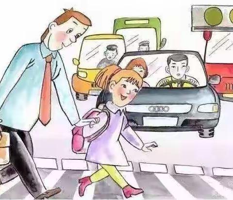 【交通安全】西安市高陵区张卜中心幼儿园“车让人安全倡议书”