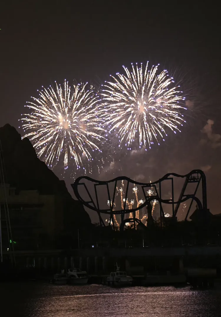 海南海花岛跨年礼花