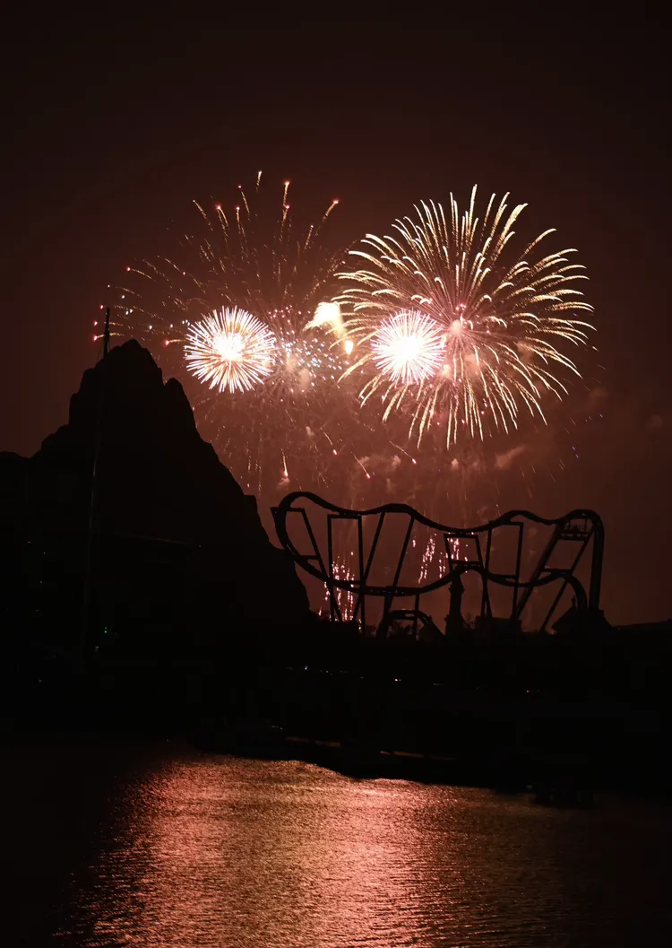 海南海花岛跨年礼花