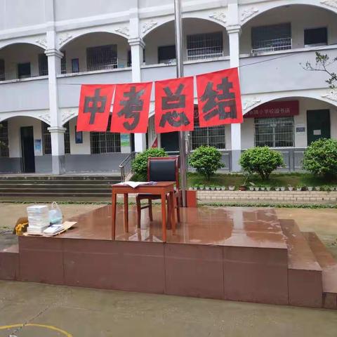 2019年上学期若水小学中考总结