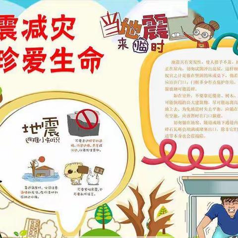 第二幼儿园防震减灾宣传教育活动