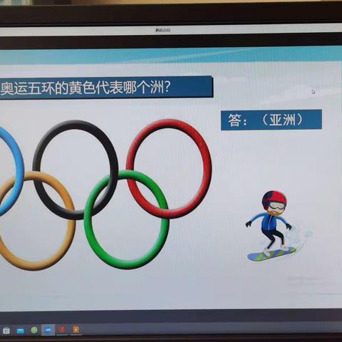 万商幼教中心五里坨幼儿园 线上冬奥知识竞赛活动