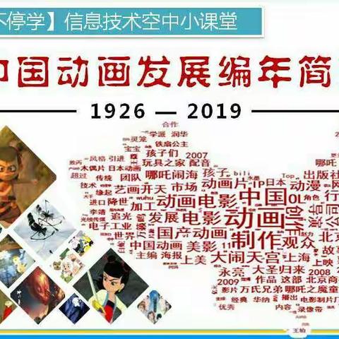 前卫路小学信息技术知识篇——“中国动画技术发展史”（上）