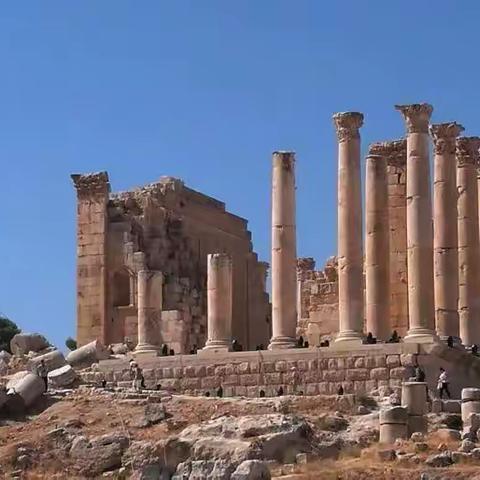 情迷以约缤纷游(七)辉煌废墟杰拉什（重修订美篇书打印版）