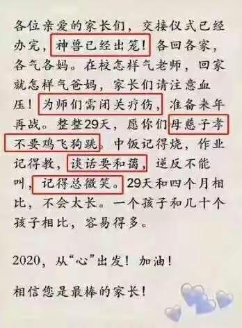 延迟开学，最大的悲伤就是“神兽”全砸在家长手里了！