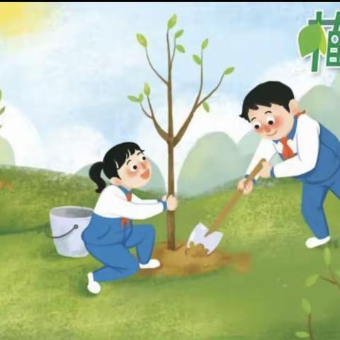 【高陵教育】“护一抹新绿 寄一份希望”——姜李小学植树节主题活动纪实