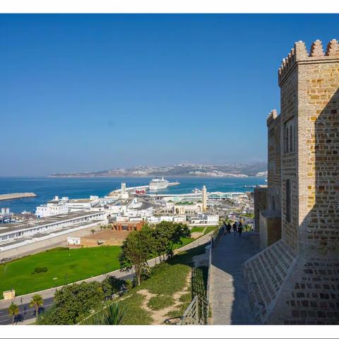 海峡卫士‘丹吉尔’、历史名城‘得土安’ （摩洛哥游记之四）