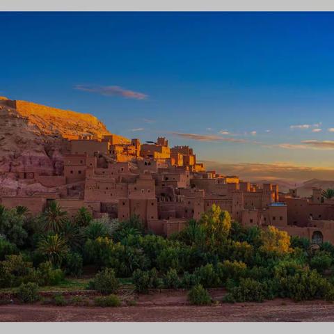 摩洛哥世界文化遗产，阿伊特本哈杜筑垒村