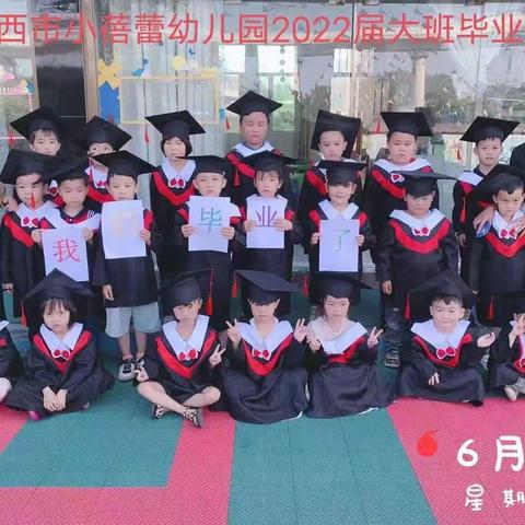 🌷🌷黔西市小蓓蕾幼儿园2022年大班毕业典礼邀请函🌷🌷