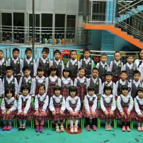 幼儿园三年的美好时光。