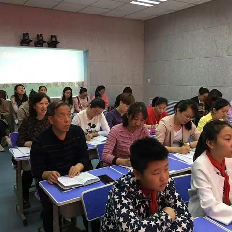 聚焦课堂有实效 示范引领显真招 一一中心小学“快乐课堂”教学模式推广观摩活动