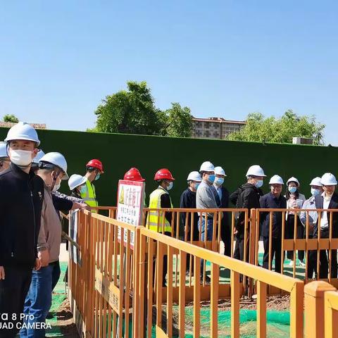 【 压实安全责任 · 筑牢安全防线 】区质安站开展“五一”期间质量安全检查