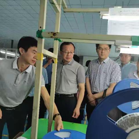 三门峡市副市长万战伟到城东产业园调研