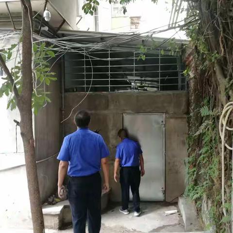 新港街道拆除省国防设计院宿舍新增违建