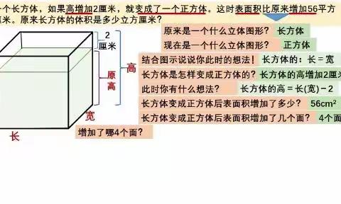 六数上《长方体和正方体》易错题1