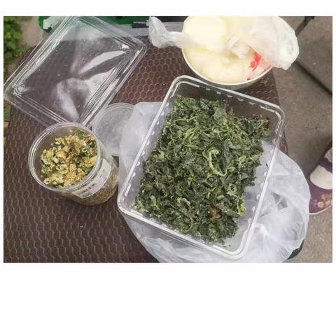 一个清洁工的早餐