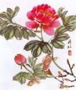 国画牡丹