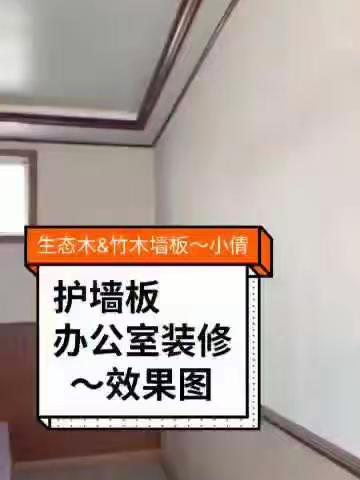 护墙板装修完成效果