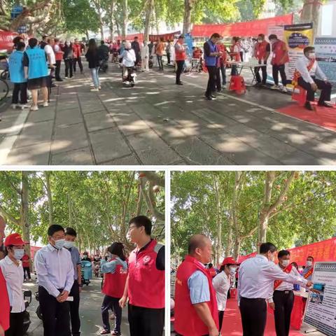 携手做慈善，传播真善美！——邯郸市民政局组织开展“中华慈善日”集中宣传活动