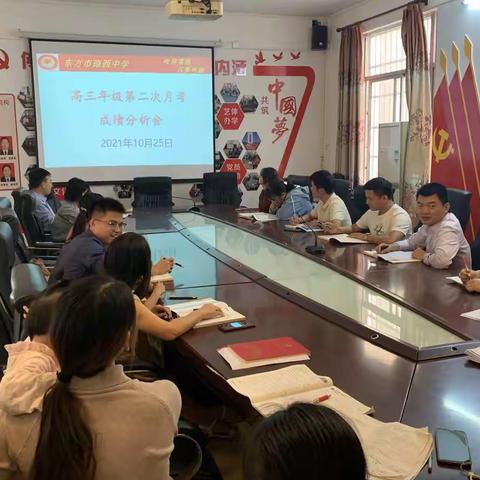 试卷分析找差距 交流分享共成长——琼西中学高三年级第二次月考试卷分析会