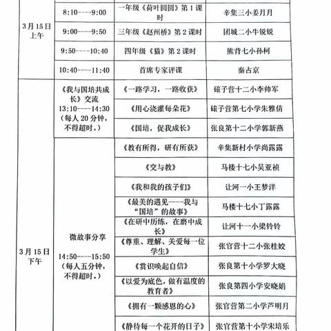 鲁山县国培计划（2022）送教下乡“成果展示”阶段小学语文学员活动