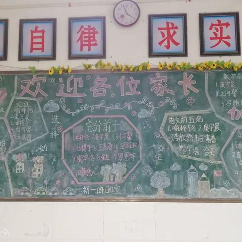 家校携手，同心育人（剑声中学初一14班风采纪实及线上家长会）