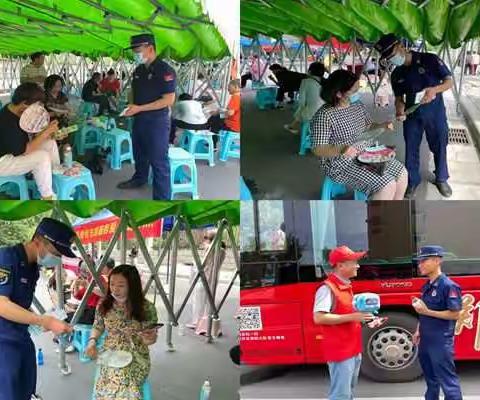 经开大队：全力护航 助力高考