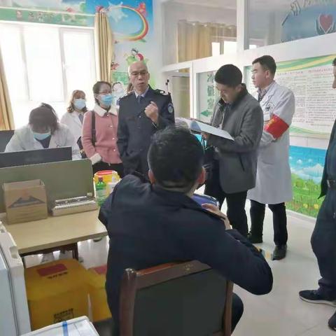 陇西县通安中心卫生院新冠疫苗全民接种已开始