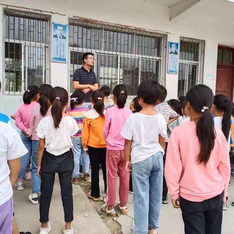 李香铺小学安全教育应急演练