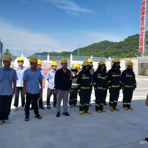 清流中燃联合县消防救援大队开展应急消防演练