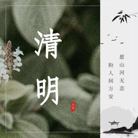 知清明.感传统——中一班课程故事之传统节日《清明节》