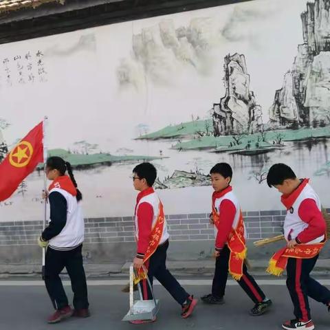 学雷锋精神，展青春风采—桓台县起凤中学开展学雷锋志愿服务活动