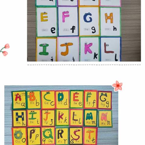 【书香梨香】英语创意作业展之“趣味字母大比拼，创意无限制绘本”