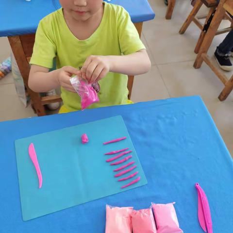 八爪鱼彩泥制作