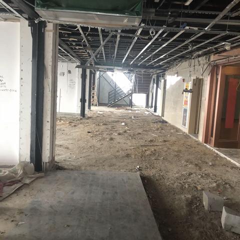 上海湾办公室工地跟进