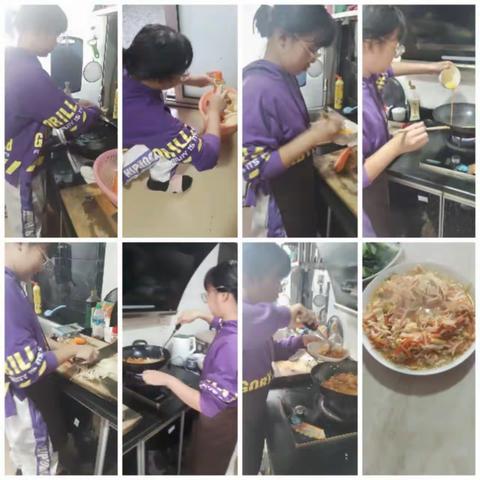劳动在进行，美食大比拼——六（2）班周末日常