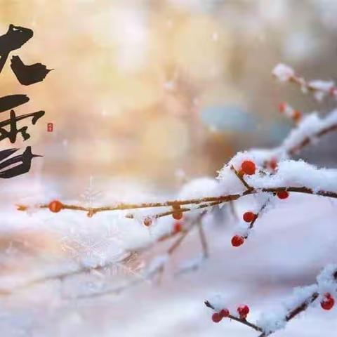 二十四节气—大雪