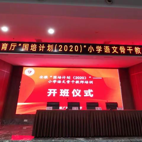 安徽省教育厅“国培计划（2020）”小学语文骨干教师提升培训第一天（第10组）