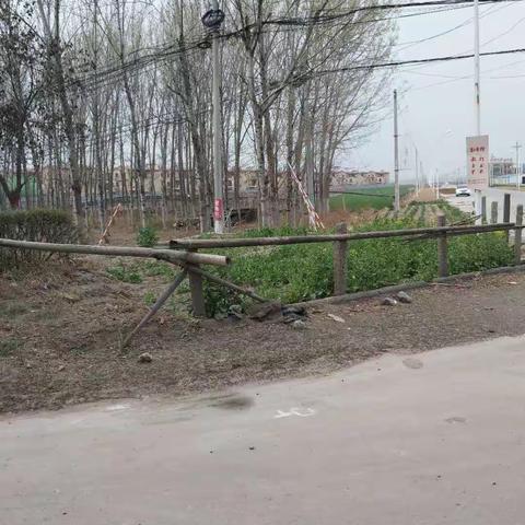 孙杏村镇张武店村新濮路沿线环境卫生治理、私搭乱建、占到经营情况